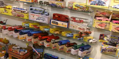 Vintage toy cars